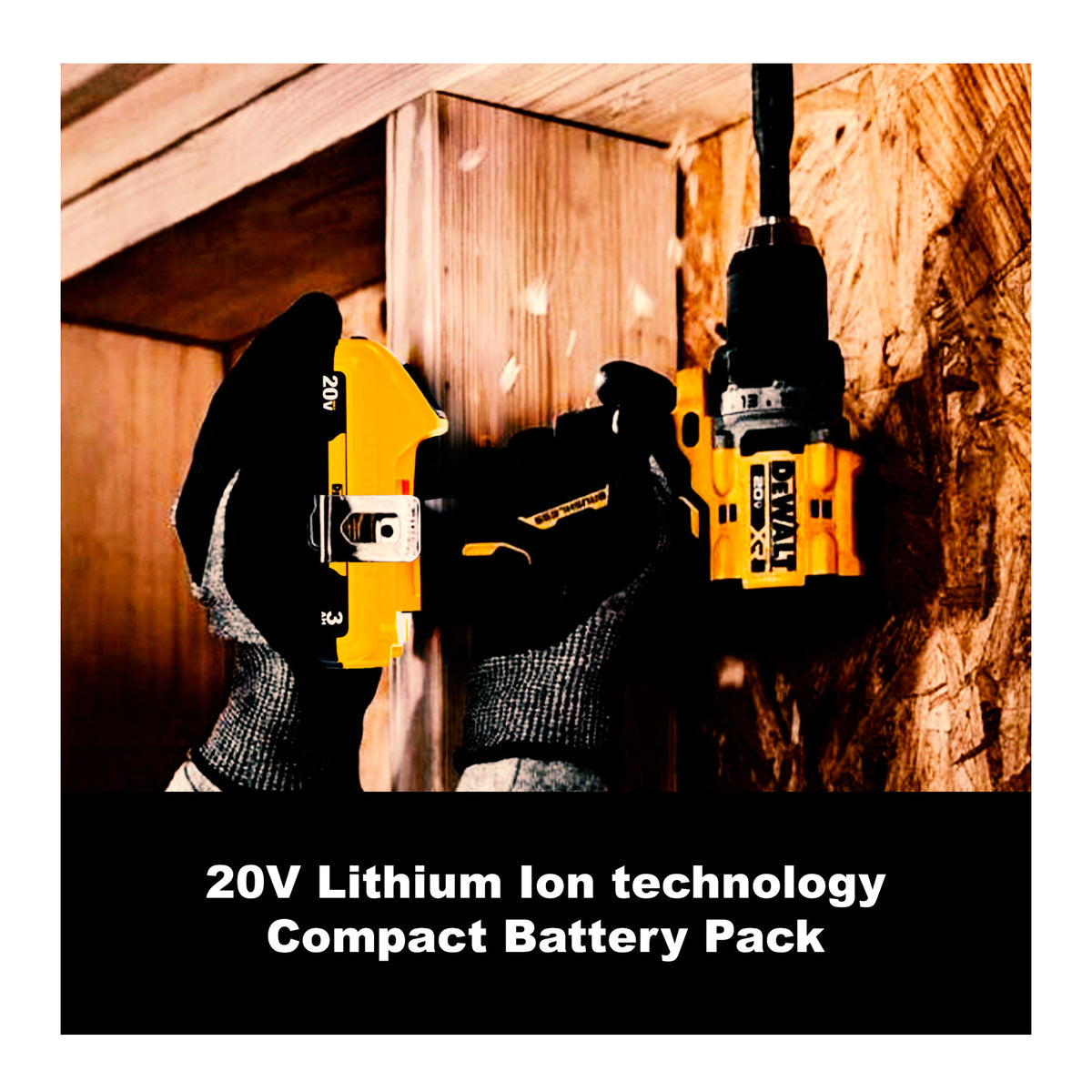 DeWalt (DCB230C) 20V MAX Battery Pack with Charger 3-Ah