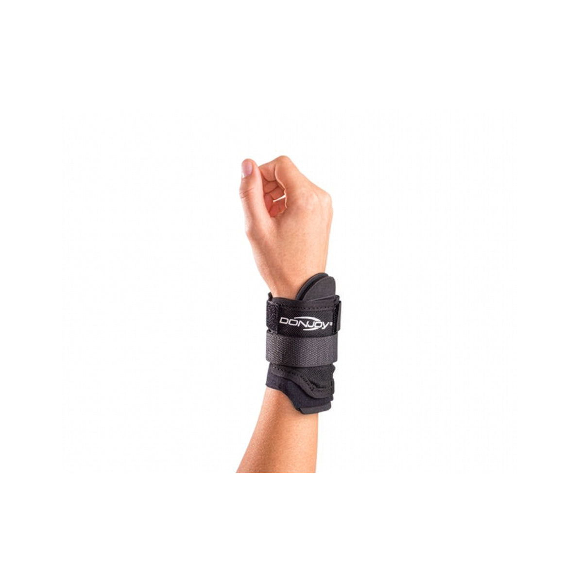 DonJoy Wrist Wraps Support Brace with Durable and Breathable Design for Pain Relief and Injury Prevention (Medium, Black)