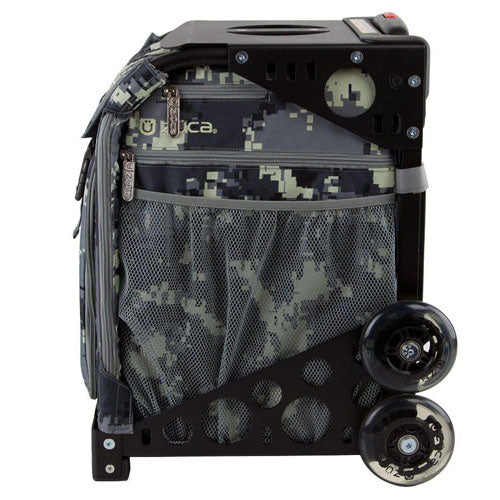 ZUCA Sport Anaconda Insert Bag (Camo) w/ Frame (Black, Non-Flashing Wheels)