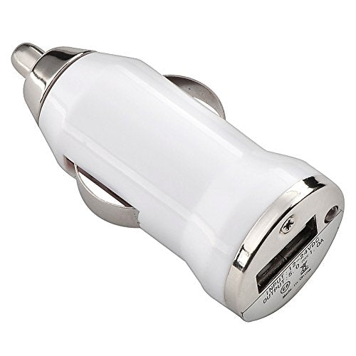 USB Car Charger (White)
