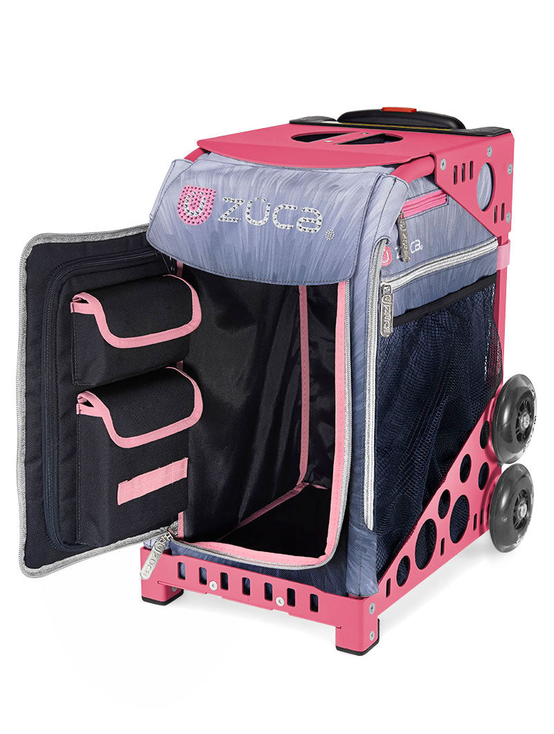 Zuca Ice Dreamz Lux Sport Insert Bag & Pink Frame and Packing Pouch Set