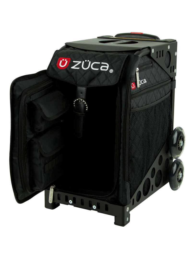 Zuca Bag w/ Black Frame and Special 5 Packing Pouches + Toiletry Bag Bundle