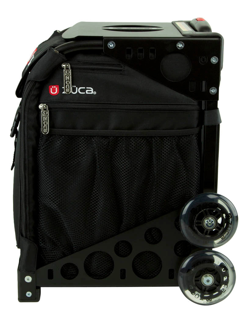 Zuca Obsidian Insert Bag & Black Frame w/ 5 Pouches & Toiletry Bag