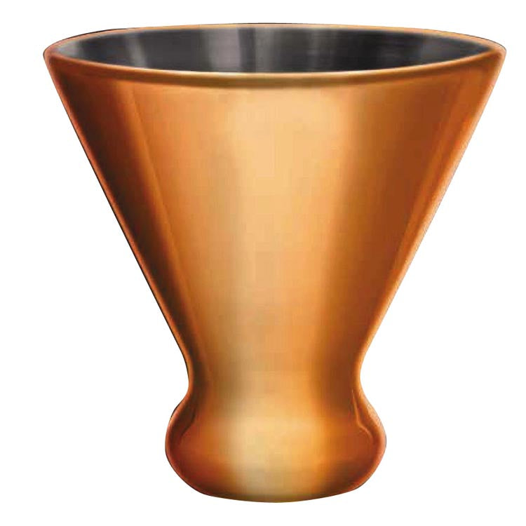 Corkpops Nicholas Collection Copper Martini Glass