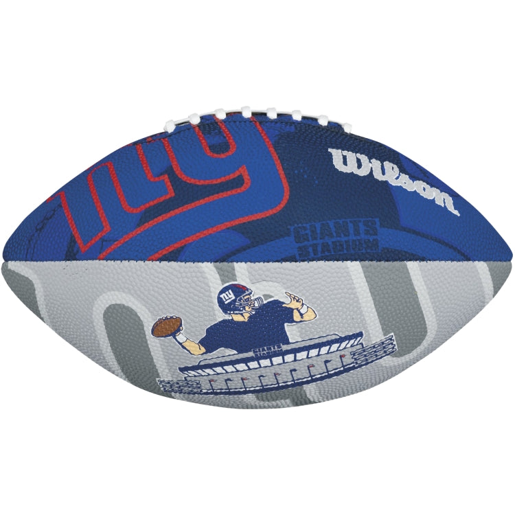Wilson NFL Team Logo Junior Football, New York Giants