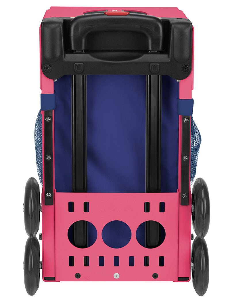 Zuca Island Life Sport Insert Bag & Frame (Pink) w/ Flashing Wheels
