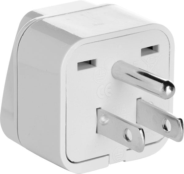 Travel Smart by Conair Grounded Type B Adapter Plug
