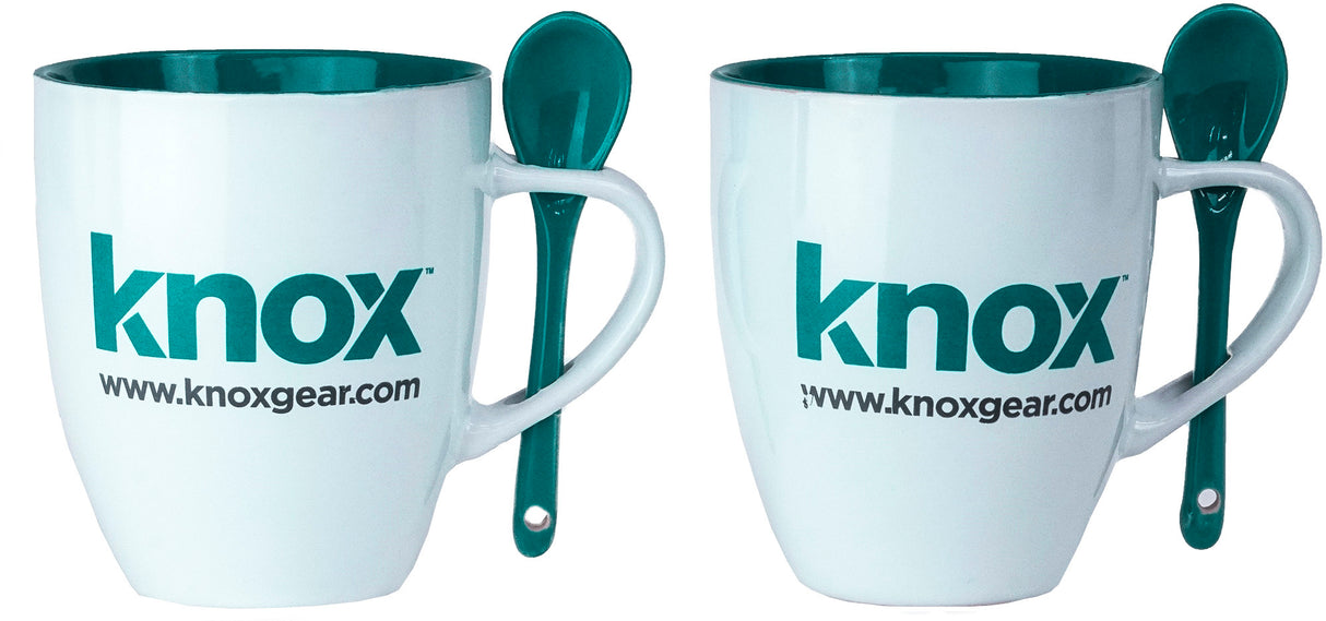 Knox Gear 16oz. Mug with Spoon (2-Pack)