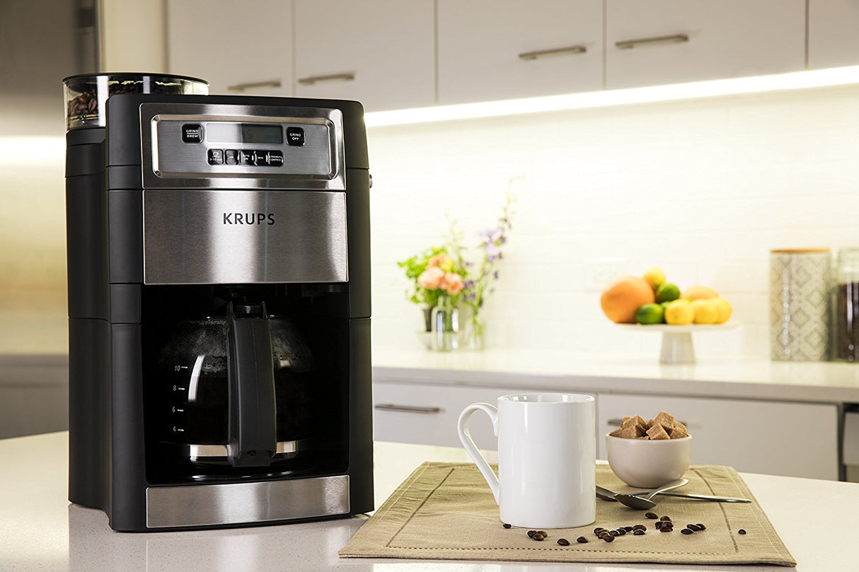 Krups Automatic Programmable Grind and Brew Coffee Maker