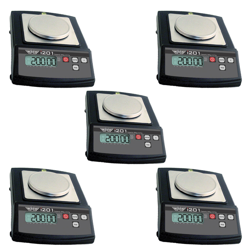 My Weigh Ibalance 201 Table-Top Extreme Precision Counting Scales, 5-Pack