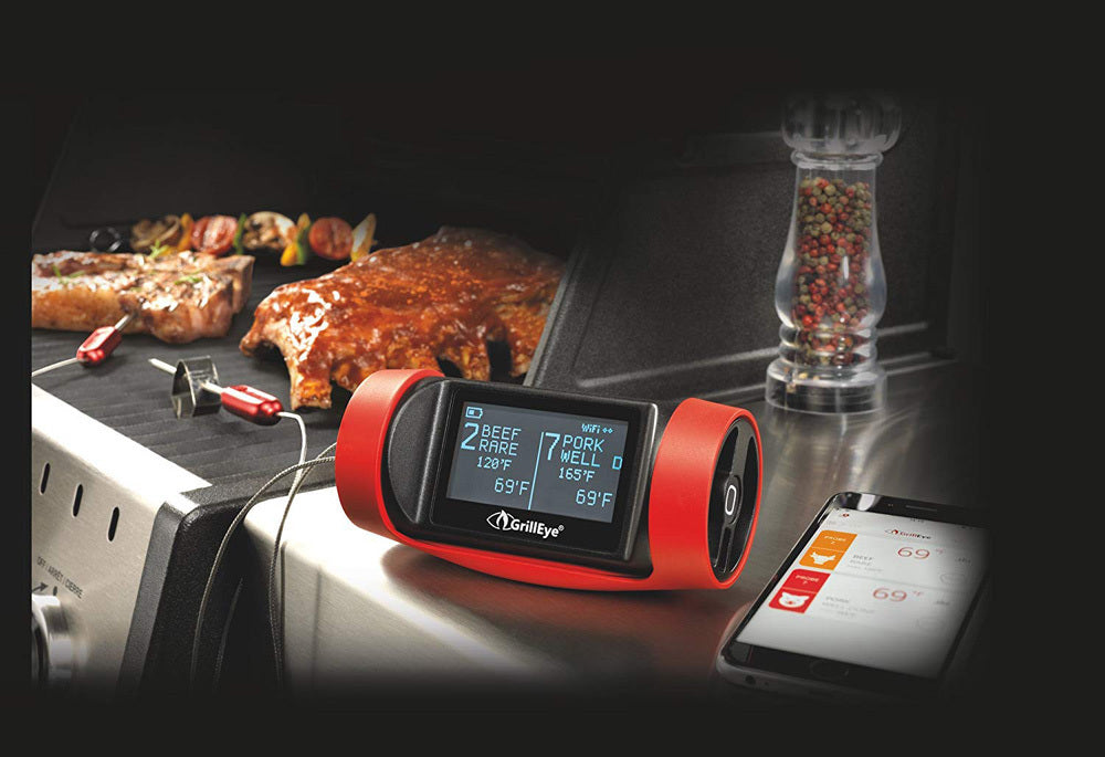 GrillEye GE003 Professional Pro Plus Grilling Thermometer