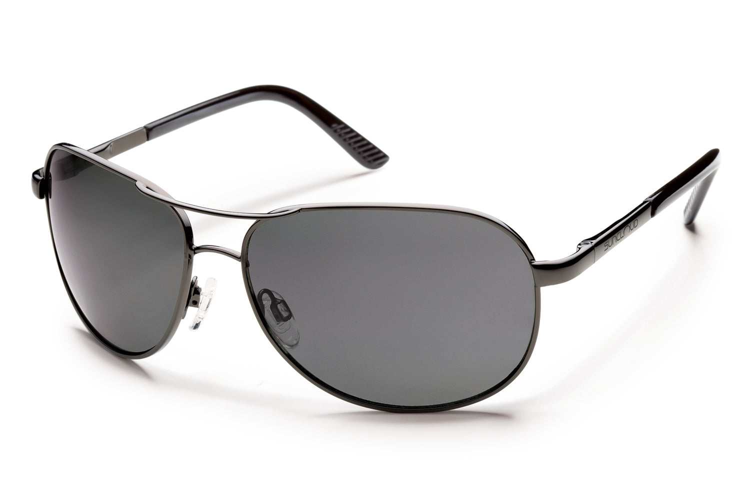 Suncloud Aviator Metal Alloy Sunglasses (Gunmetal/Gray)