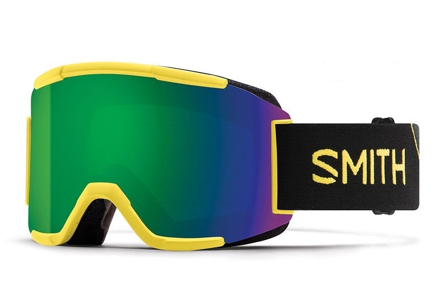 Smith Optics Squad Snow Goggles (Citron Glow, ChromaPop Sun Green Mirror)