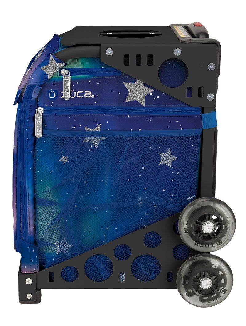 Zuca Aurora Sport Insert Bag and Black Frame with Non-Flashing Wheels
