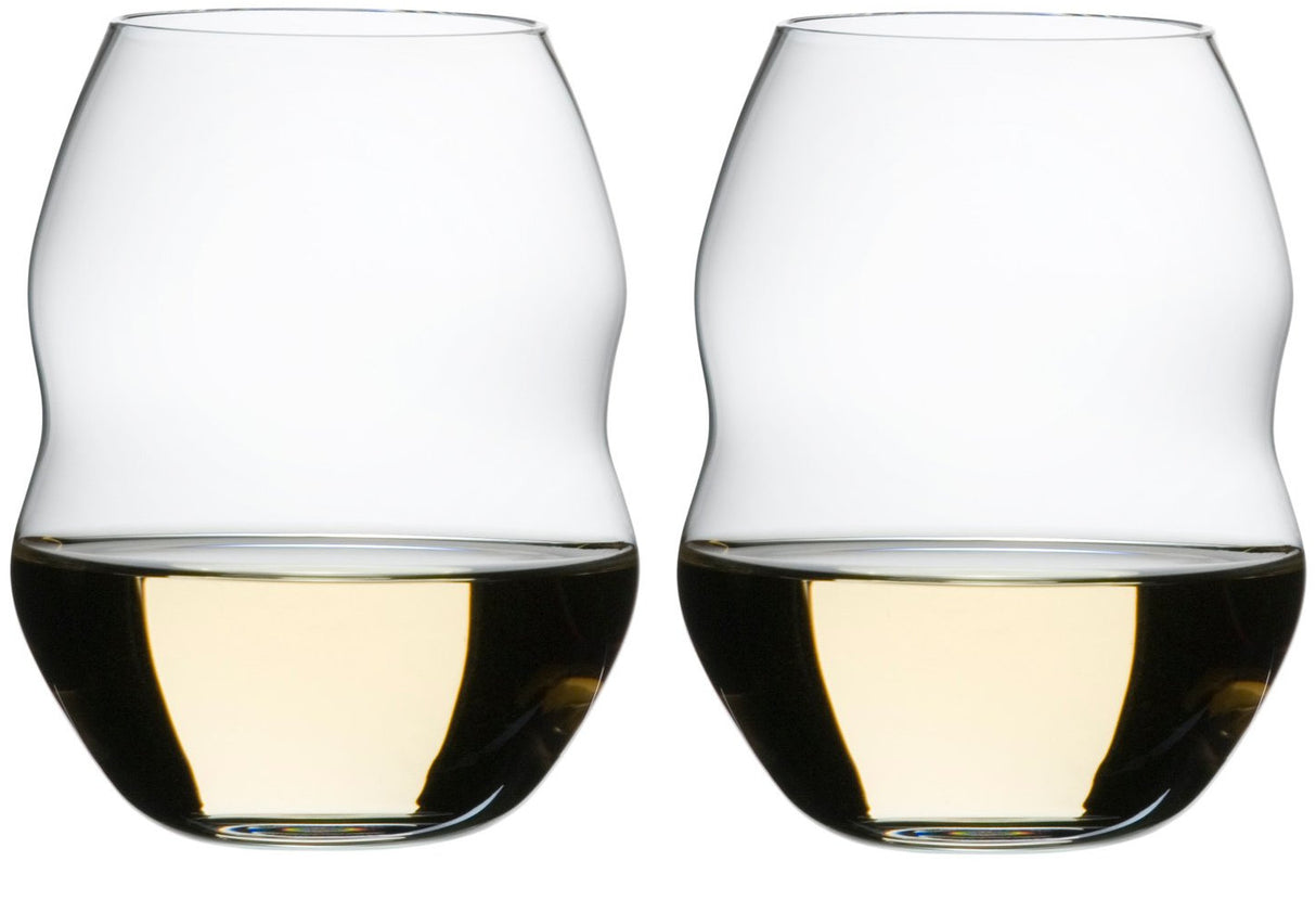 Riedel Swirl White Wine Glasses (Set of 2)