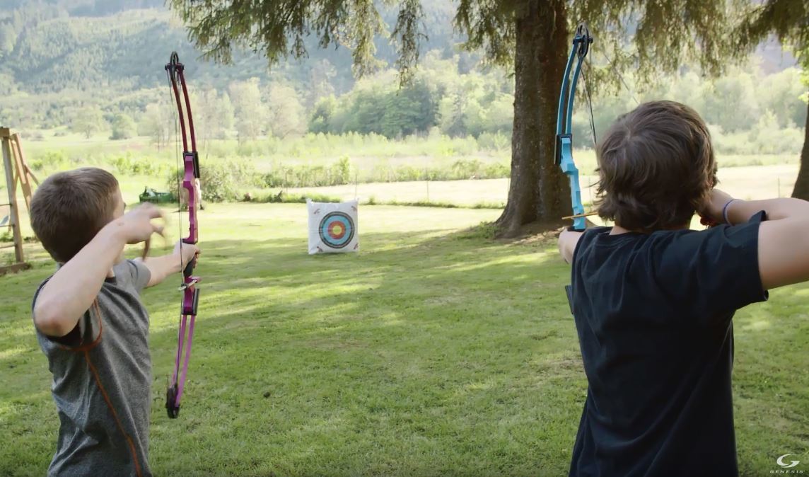 Genesis Archery Original Compound Bow (Right Hand, Black)