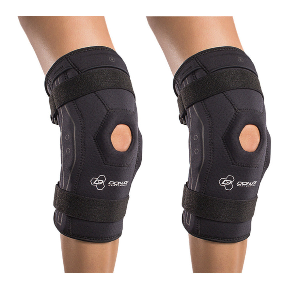 DonJoy Performance Bionic Knee Brace (Black, Large, 2-Pack)