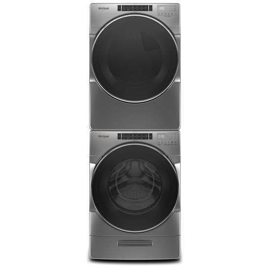 Whirlpool 5.0 cu. ft. Front Load Washer w/ Load & Go Dispenser (Chrome Shadow)