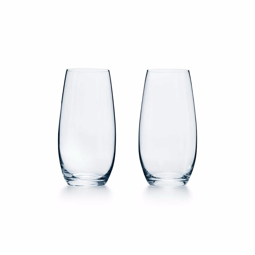 Riedel O Wine Tumbler Champagne (Set of 6) Wine Stopper and Cloth Bundle