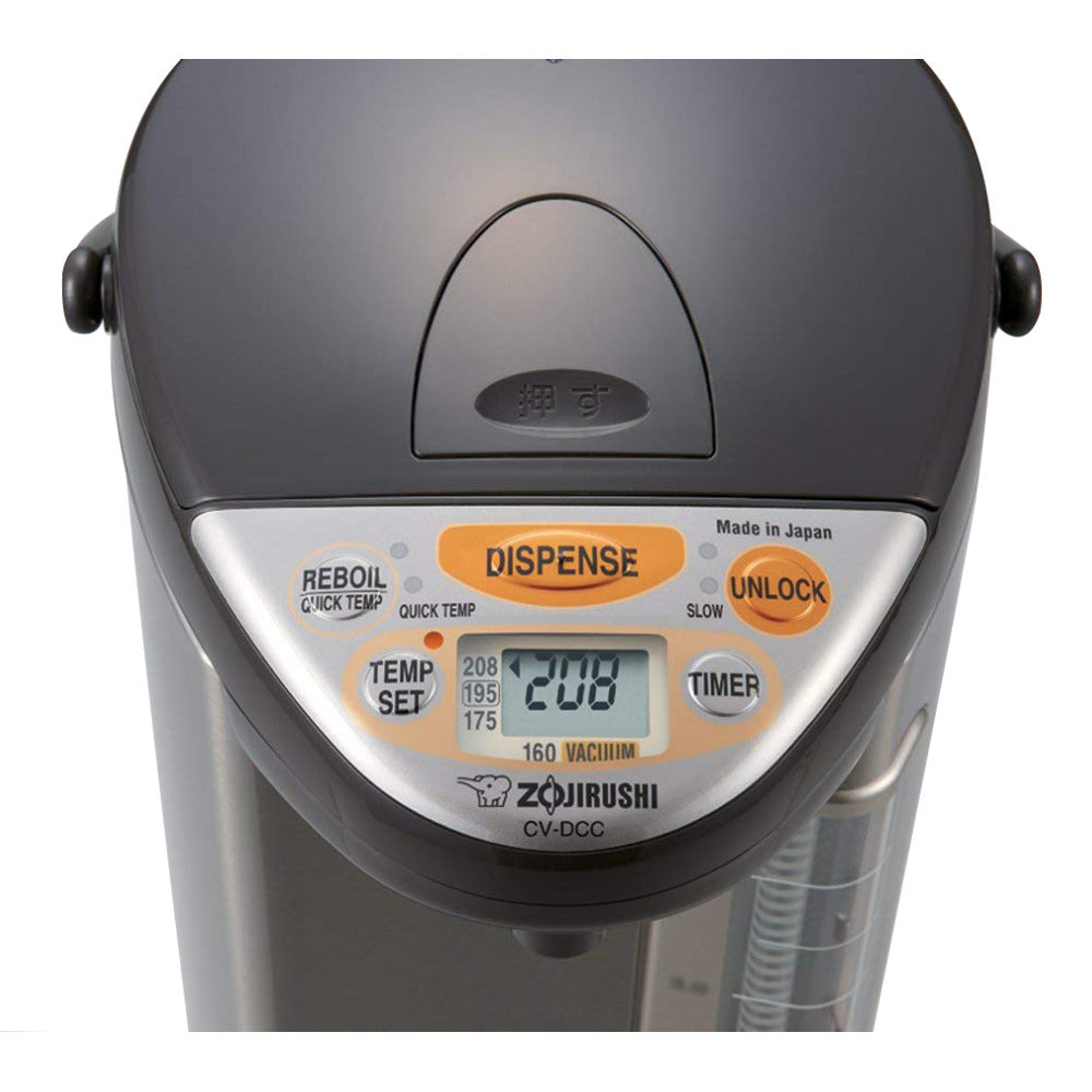 Zojirushi CD-CC40 VE Hybrid Water Boiler and Warmer (135 oz, Dark Brown)