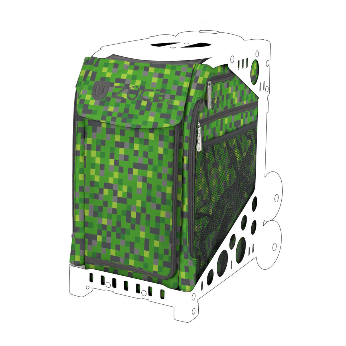 Zuca Digital Camo Green Screen Sport Insert Bag (Frames Sold Separately) #1828