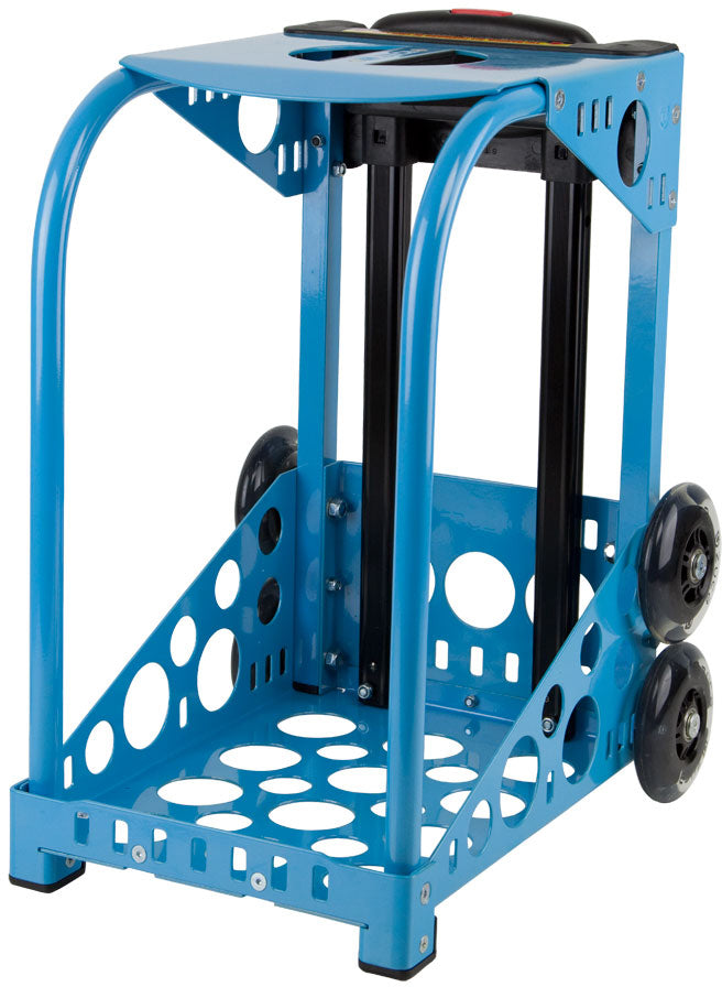 Zuca Island Life Sport Insert Bag & Frame (Blue) w/ Flashing Wheels