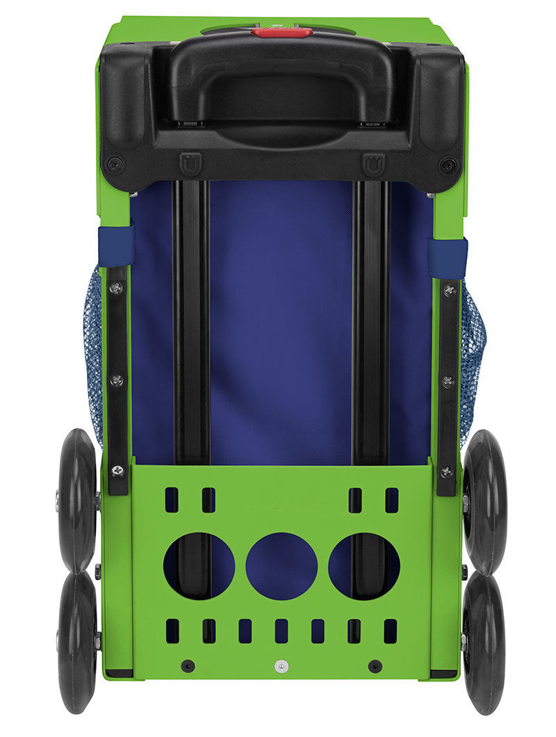 Zuca Island Life Sport Insert Bag & Frame (Green) w/ Flashing Wheels