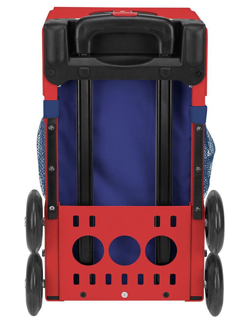 Zuca Island Life Sport Insert Bag & Frame (Red) w/ Flashing Wheels