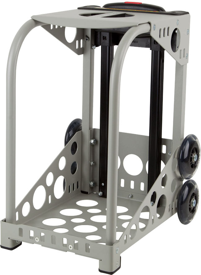 Zuca Island Life Sport Insert Bag & Frame (Gray) w/ Flashing Wheels