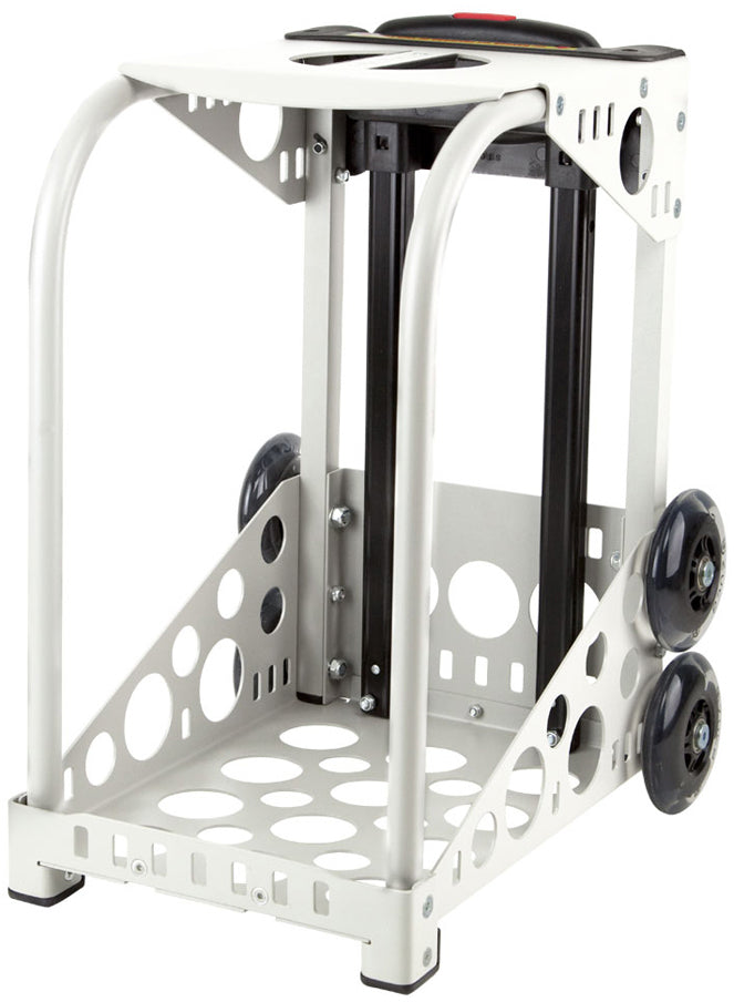 Zuca Island Life Sport Insert Bag & Frame (White) w/ Flashing Wheels