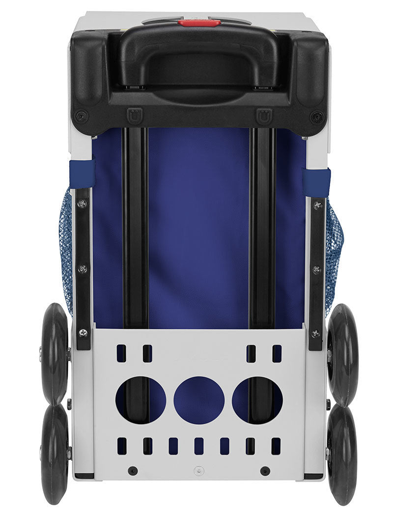 Zuca Island Life Sport Insert Bag & Frame (White) w/ Flashing Wheels
