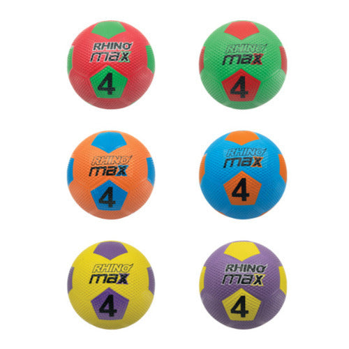Champion Sports RMXSBSET Rhino Max Playground Soccer Ball Set