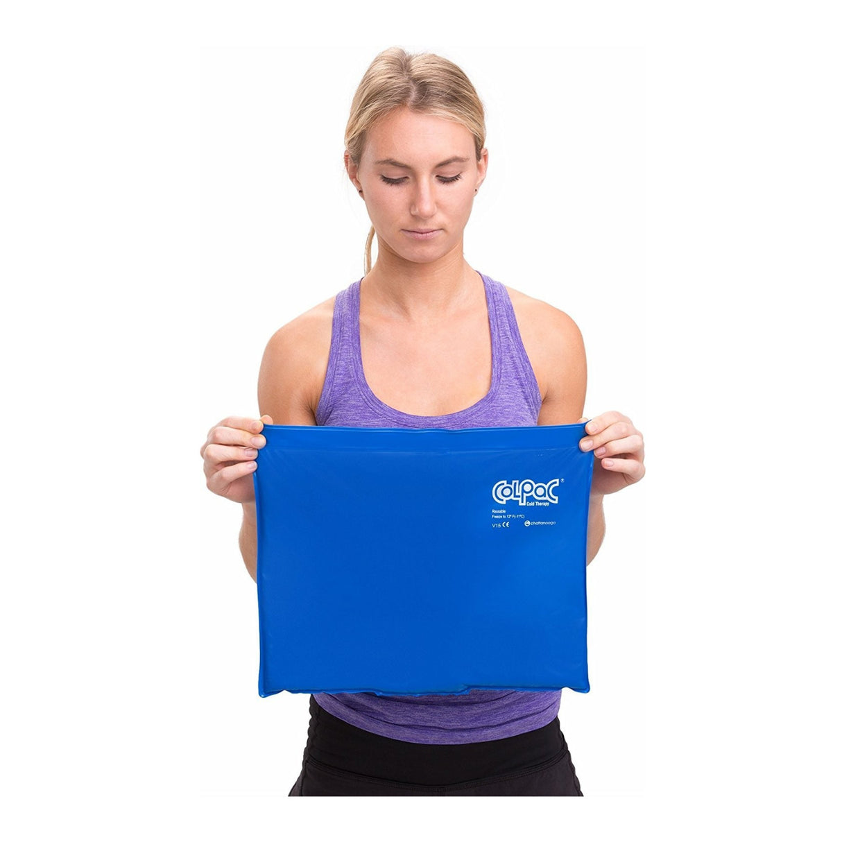Chattanooga ColPac Reusable Gel Ice Pack for Cold Therapy (Blue Vinyl)