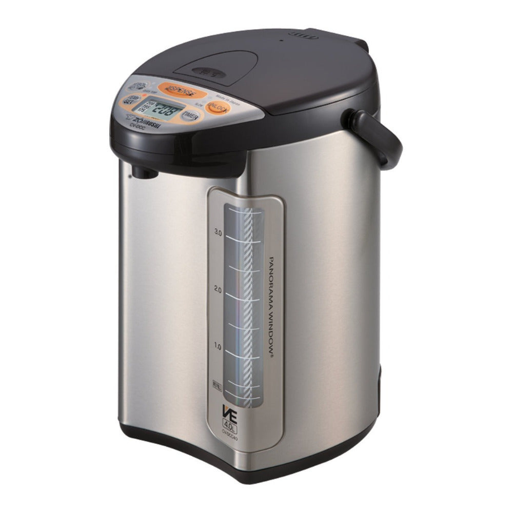 Zojirushi CD-CC40 VE Hybrid Water Boiler and Warmer with Descaling Agent Bundle