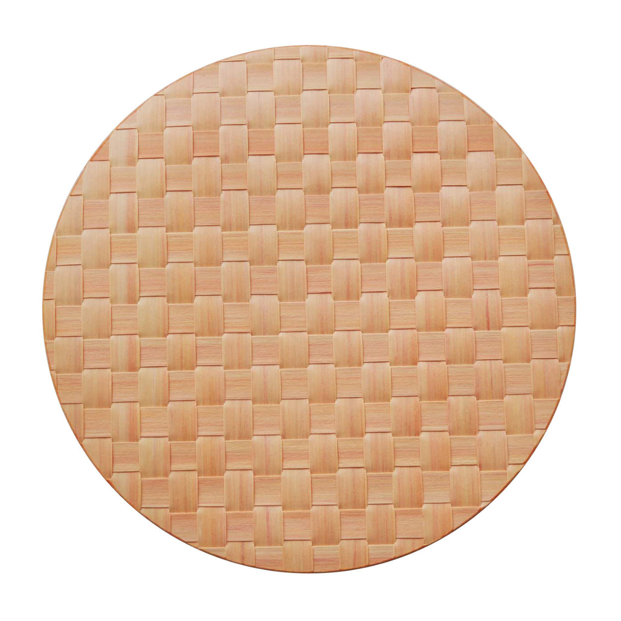 Saleen Round 14-Inch Placemat (Salmon)