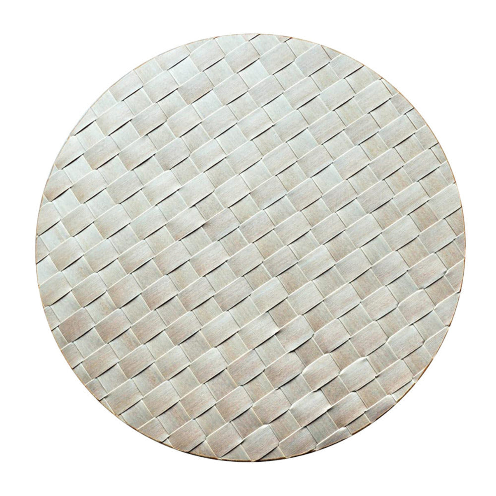Saleen Round Placemat (Ecru Light)