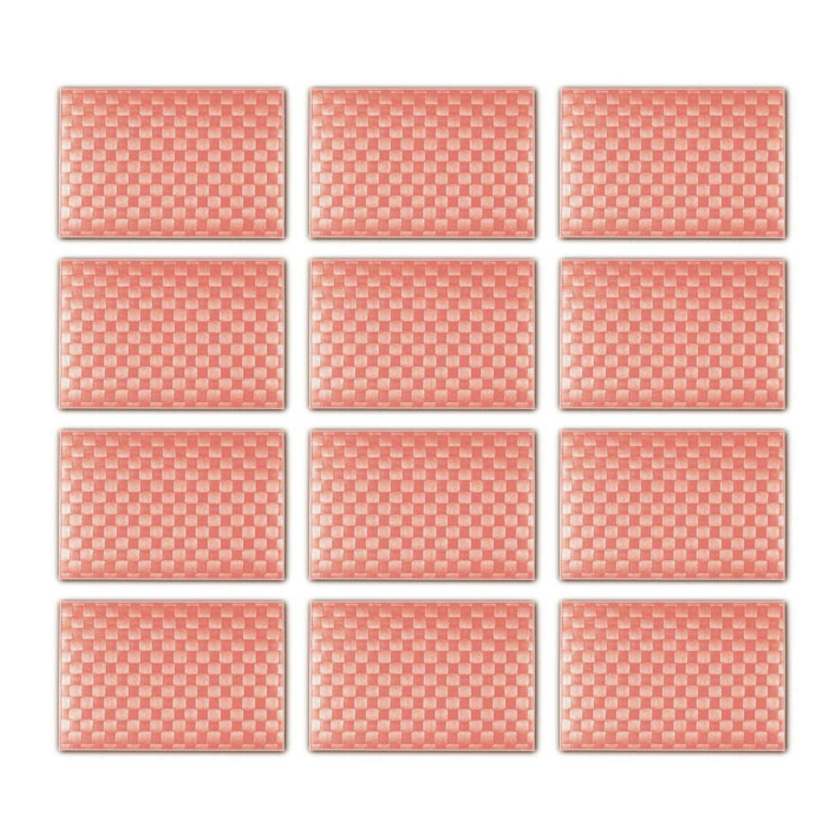 Saleen Rectangular Placemat (Retro Rose, Set of 12)