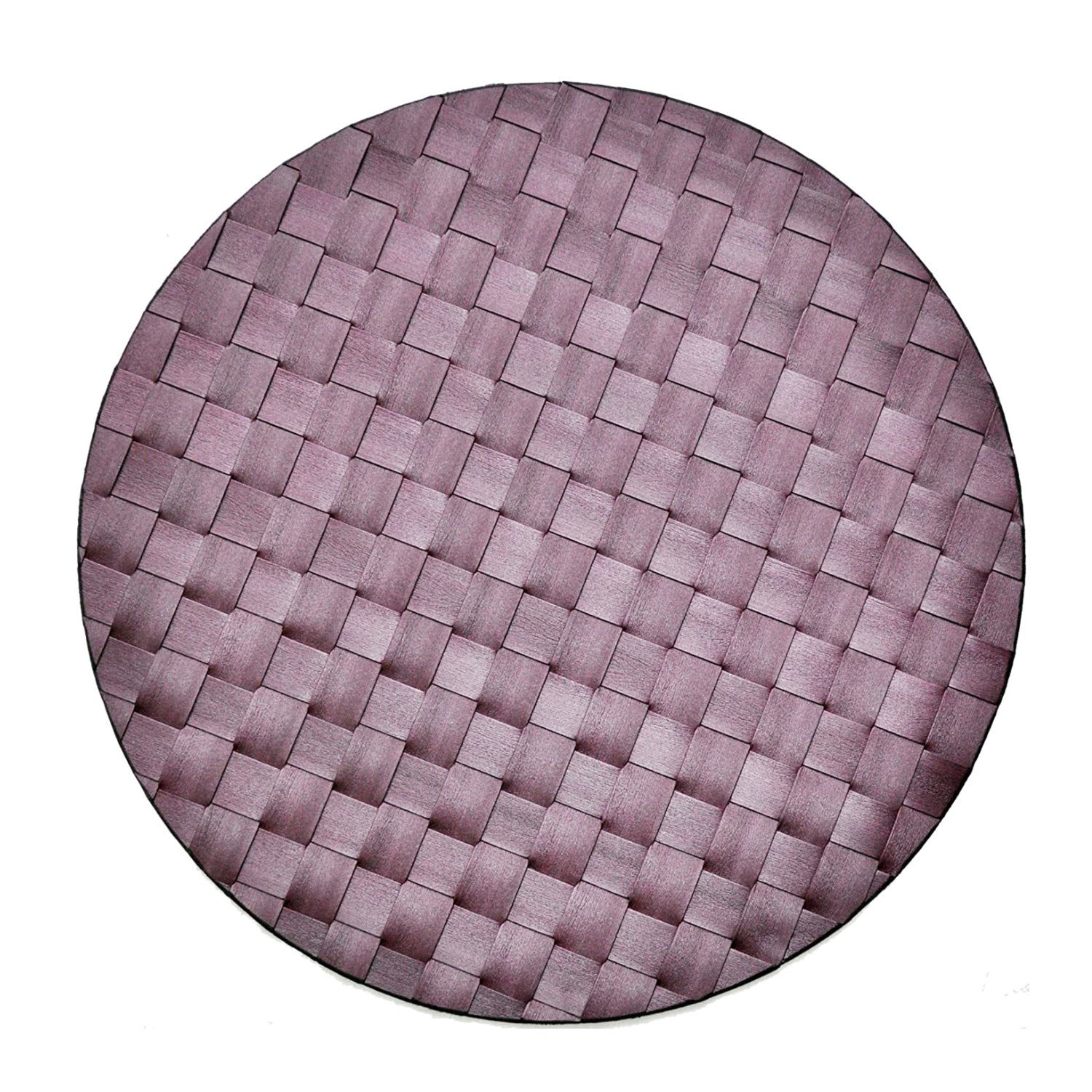 Saleen Round Placemat Restaurant Bundle (Bordeaux, Set of 50)