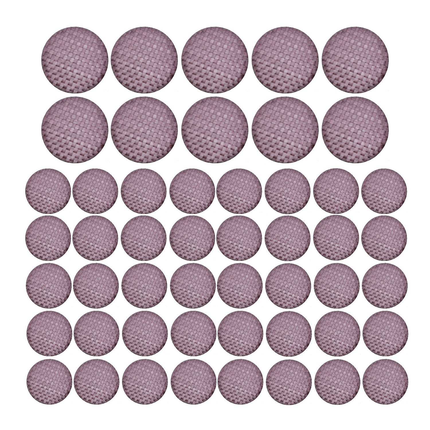 Saleen Round Placemat Restaurant Bundle (Bordeaux, Set of 50)