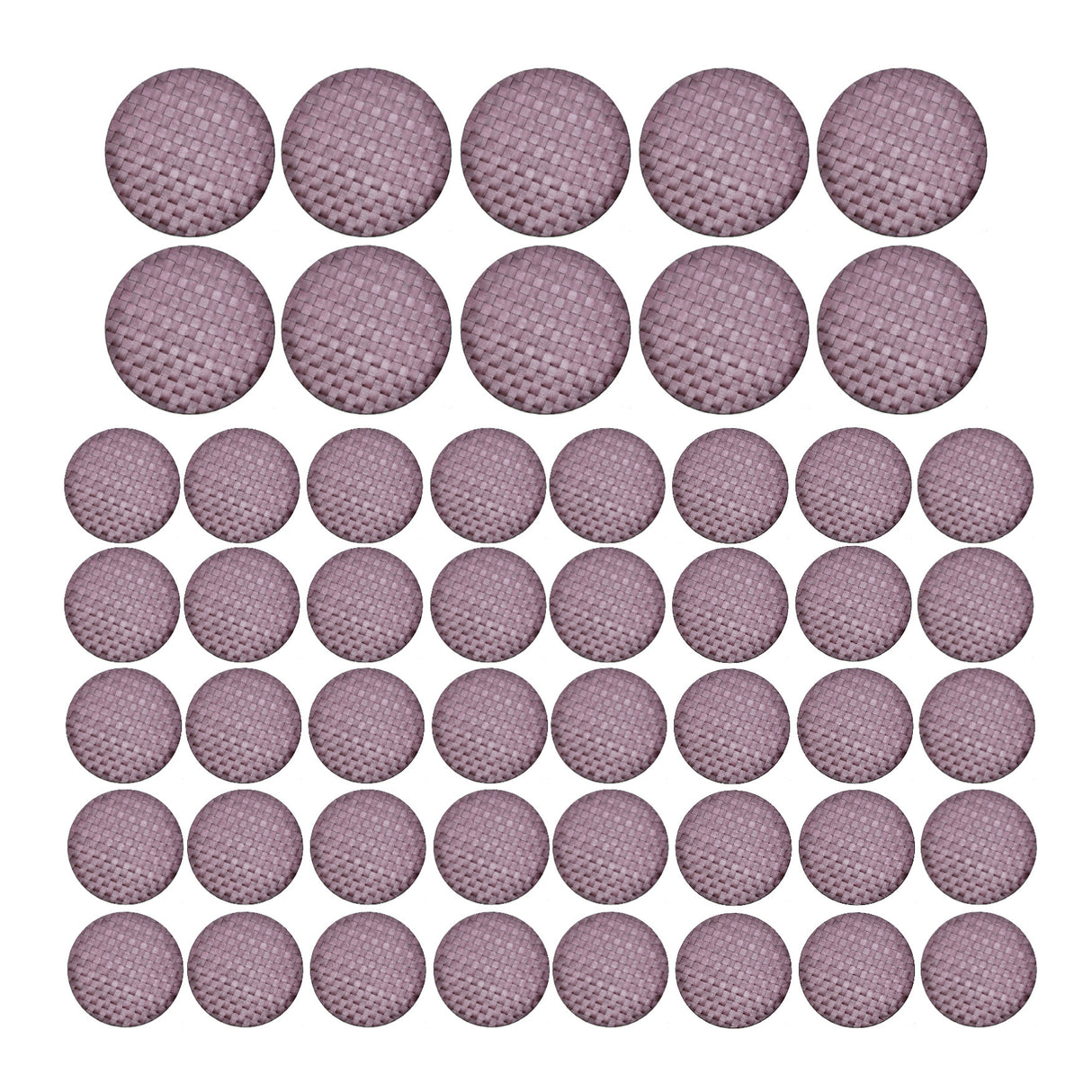 Saleen Round Placemat Restaurant Bundle (Bordeaux, Set of 50)