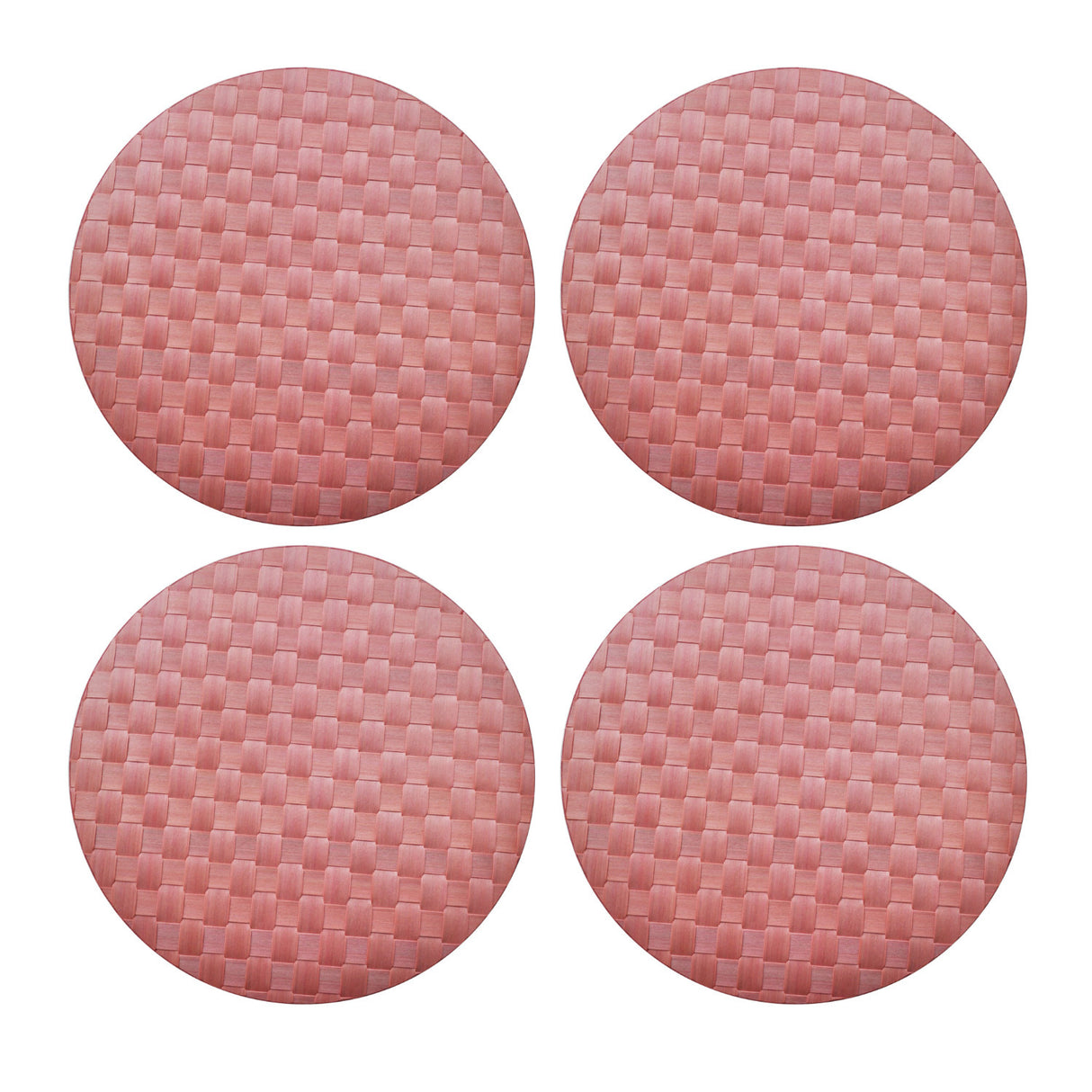 Saleen Round Placemat (Old Red, Set of 4)