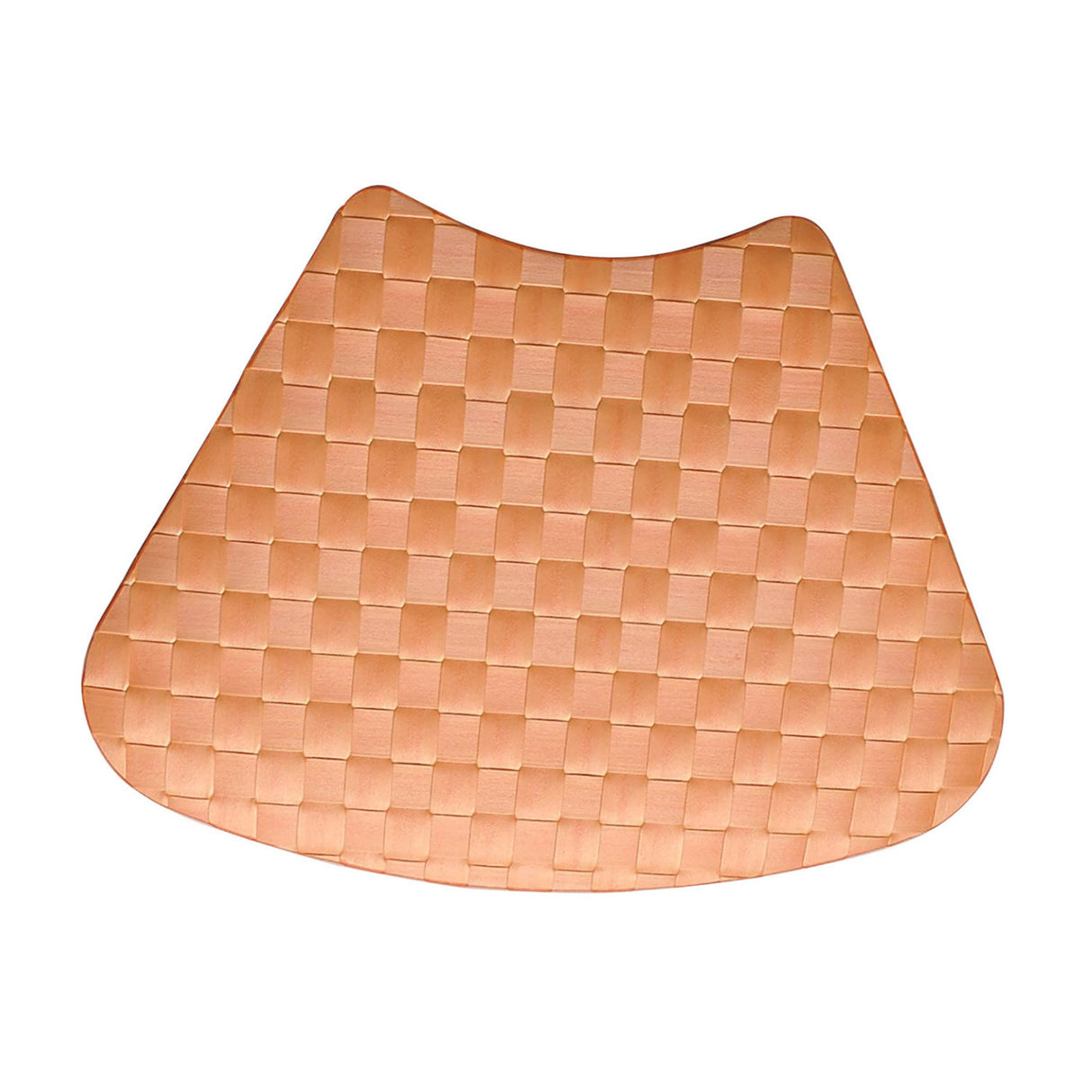 Saleen Half Round Placemat (Orange, Set of 4)