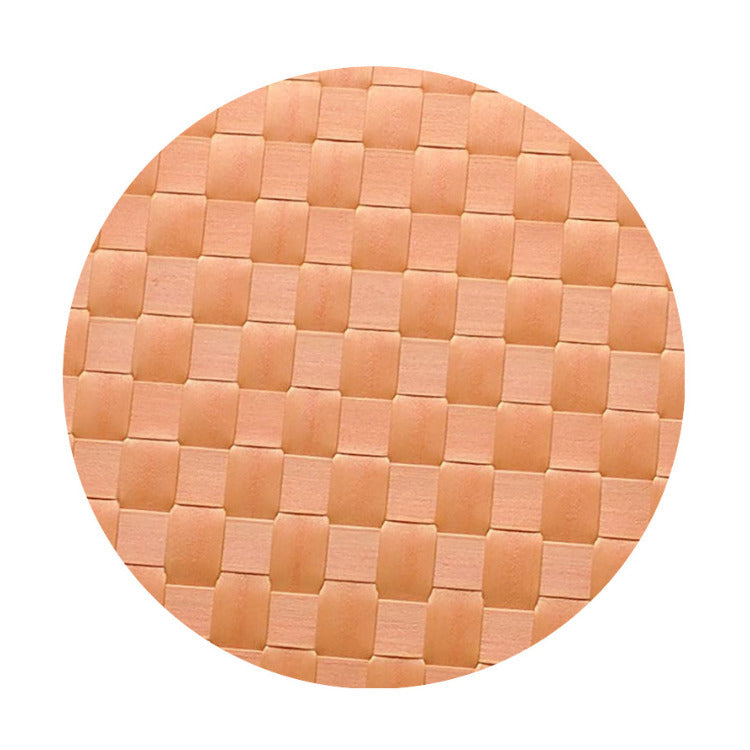 Saleen Half Round Placemat (Orange, Set of 4)