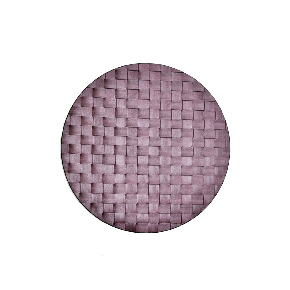 Saleen Round Placemat (Bordeaux, Set of 4)