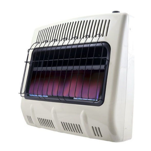 Mr. Heater 30,000 BTU Unvented Blue Flame Propane Heater with Blower