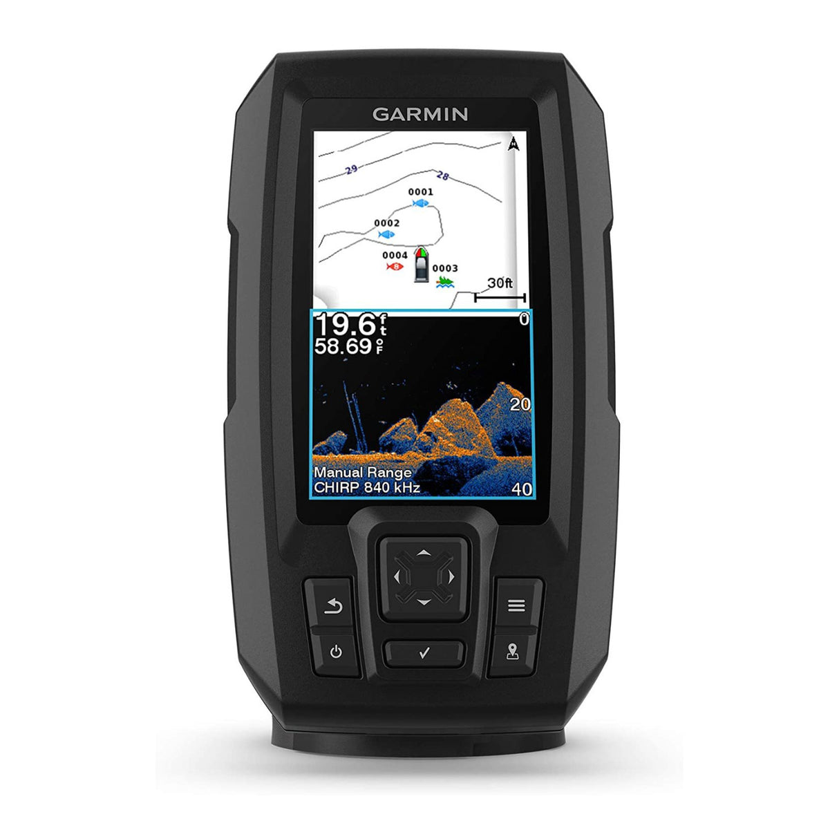 Garmin Striker Vivid 4cv Fishfinder with GT20-TM Transducer