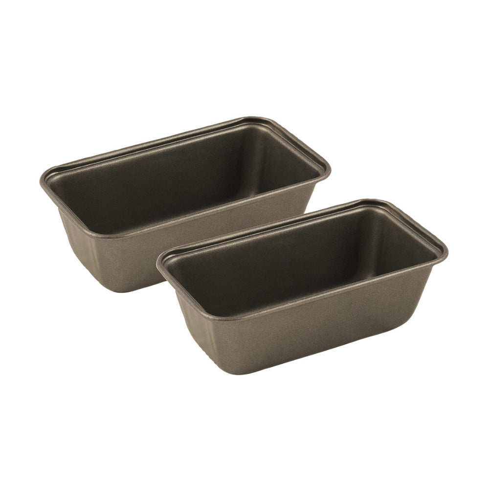 Range Kleen Gray Non-Stick Mini Loaf Pan, Set of 2