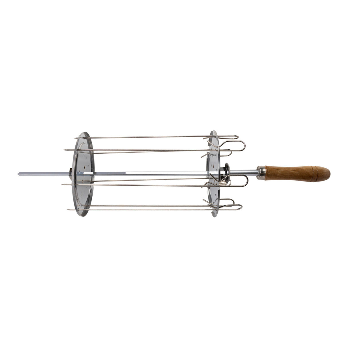 ChefWave Sosaku Indoor Grill Kebab Set (Includes 7 skewers and 2 round plates)