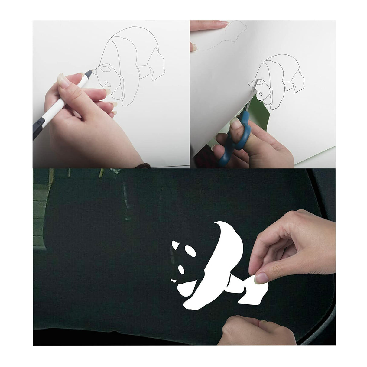 EZ Craft USA Permanent Adhesive Backed Vinyl Sheets (40 Sheets, Assorted Colors)