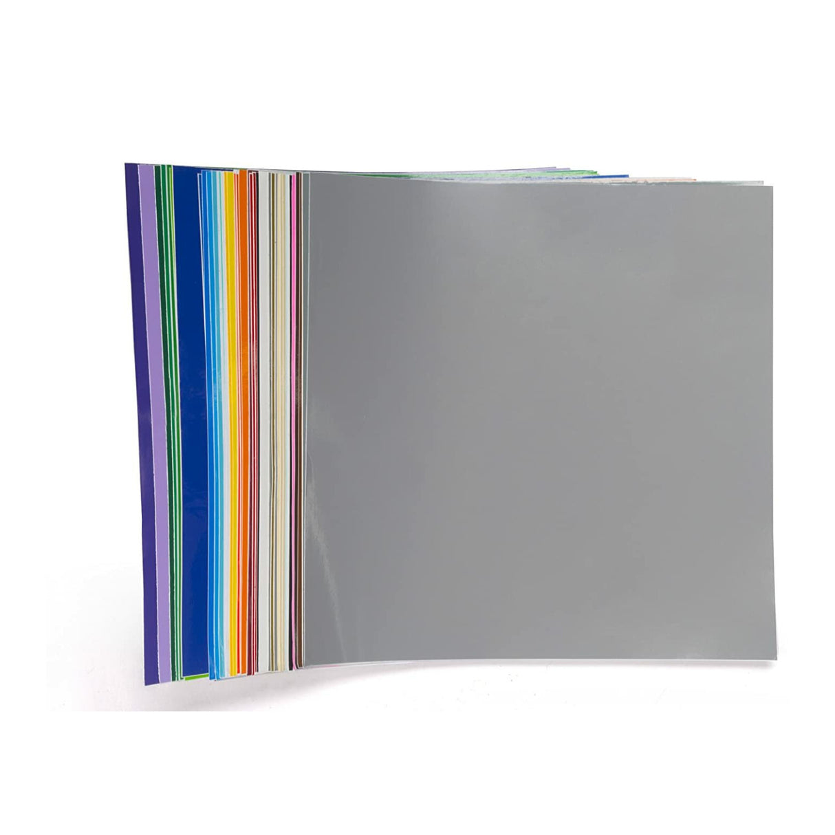 EZ Craft USA Permanent Adhesive Backed Vinyl Sheets (40 Sheets, Assorted Colors)